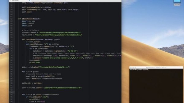 Python PyQt5 CSV Sqlite3 Controls!