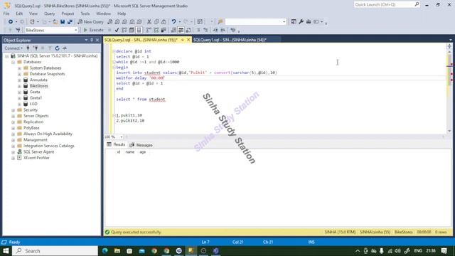 SQL Class || Begin Tran, Rollback, Commit || Use of “Nolock, WaitFor Delay” || Sanjeev Sinha смотреть онлайн