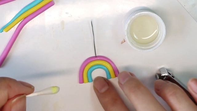 Kawaii Rainbow Charm - Pride Month, Polymer Clay смотреть онлайн
