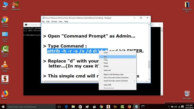How to Remove All Virus From SD Card Without Formatting & Antivirus | Simple & Quick смотреть онлайн