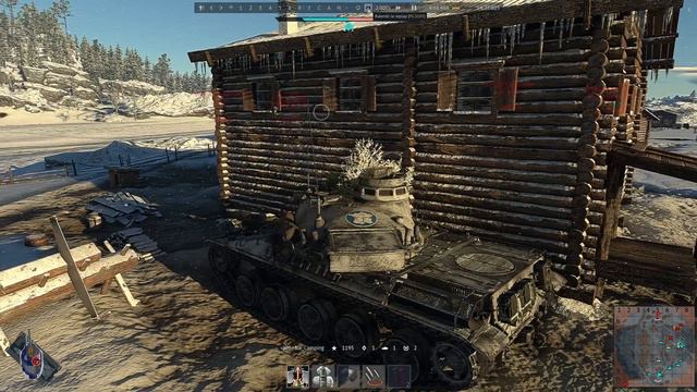 Gameplay on the Finland map (conquest #1) ◄ WAR THUNDER ► смотреть онлайн