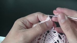 Салфетка " Мишель ". Часть 2.