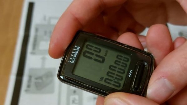 Велокомпьютер Cateye velo wireless. Как настроить и установить.