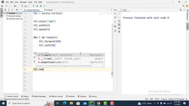 Tic Tac Toe Game Board Using Turtle Python Programming смотреть онлайн