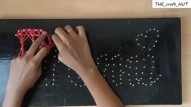 String Art Tutorial |String Art Name | Srinithi Sivakumar| смотреть онлайн