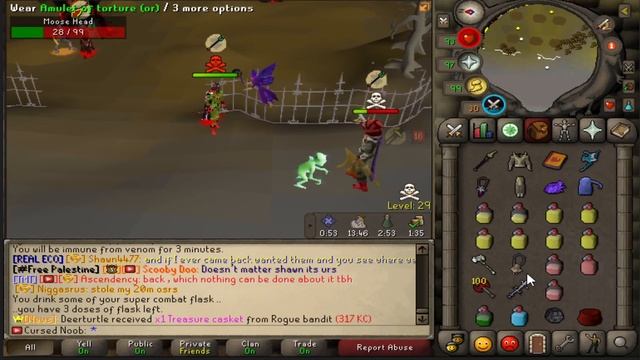 TIME STANDS STILL ... ONE HUNDRED *TRILLION* ON THE LINE!! Cursed Noob S2 Ep. #7 - SpawnPK RSPS смотреть онлайн