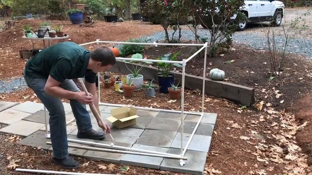 Greenhouse PVC Cover for your Plants, Easy DIY Design, also uses new #SnapClamp Pro Series! смотреть онлайн