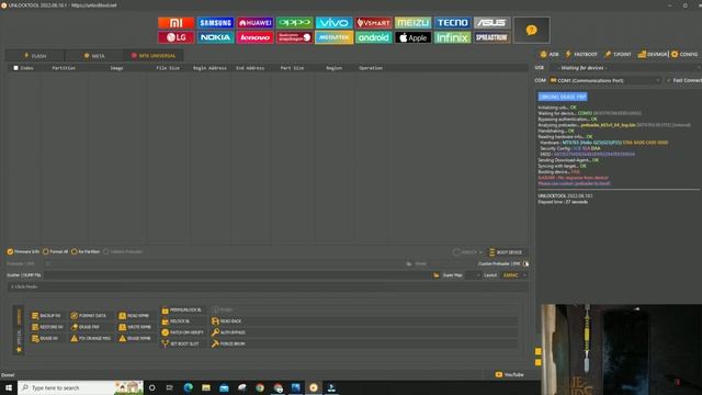 MTK Phones Booting Device Fail error in Unlocktool! смотреть онлайн