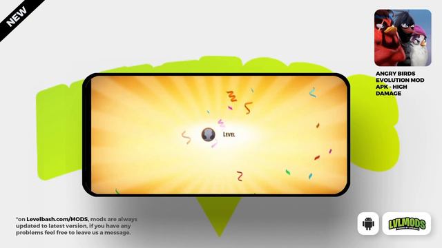 Angry Birds Evolution High Damage *Mod APK* смотреть онлайн