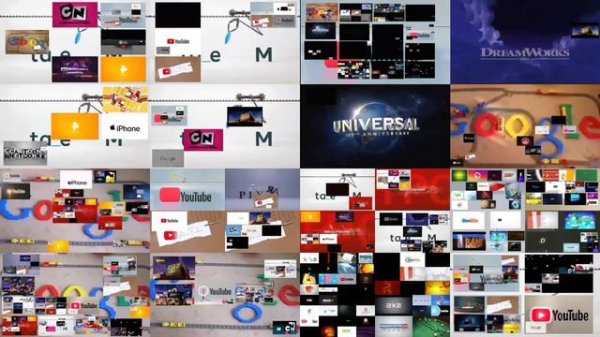 Сборник заставок в одном экране №169. Collection of screensavers in one screen №169.