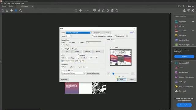 Rotate a PDF file in Adobe Acrobat Reader DC (and save as a new file) - free смотреть онлайн