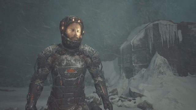 The Callisto Protocol - Snow gathering on armour смотреть онлайн