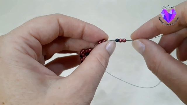 ?Как сплести божью коровку из бисера или бусин мастер класс/Beaded ladybug master class смотреть онлайн
