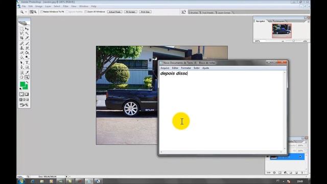Ensinando a rebaixar carros no Adobe Photoshop CS2 смотреть онлайн