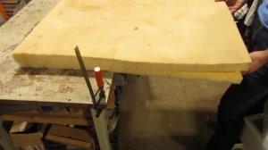 Резка поролона для Aufstelldach-а :)