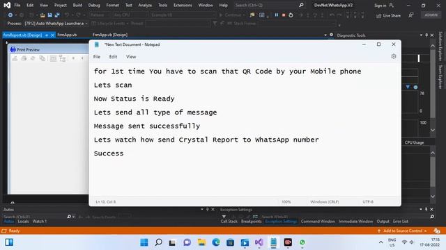 How to send Text SMS, Documents, Image, Video, Bulk SMS in free of cost(Developed by VB.NET, C#.NET смотреть онлайн
