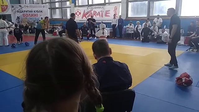 Киокушинкай карате Група дівчата 30+ кг -Відкритий кубок Волині 30.11. 2019 р. смотреть онлайн