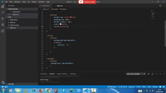Learn Sass In 22 Minutes | Sass Crash Course in Hindi смотреть онлайн