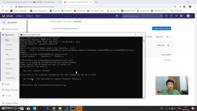 [English] [Git] 06 Git Push, Git Pull and Set Upstream смотреть онлайн