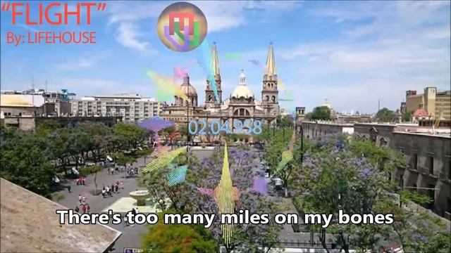 LIFEHOUSE "Flight" (Lyrics), Audio React, Visualizer смотреть онлайн
