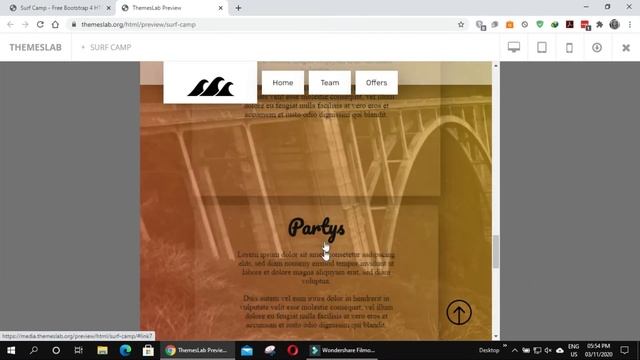 Surf Camp: Free Bootstrap 4 HTML5 Multipurpose Website Template смотреть онлайн