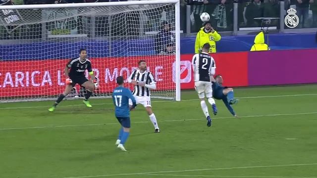 Cristiano Ronaldo's amazing bicycle kick! | Juventus 0-3 Real Madrid | Champions League (2017/18) смотреть онлайн