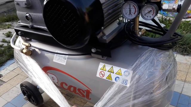 Компрессор 460л мин 220V 2 2 кВат Мой обзор покупки смотреть онлайн