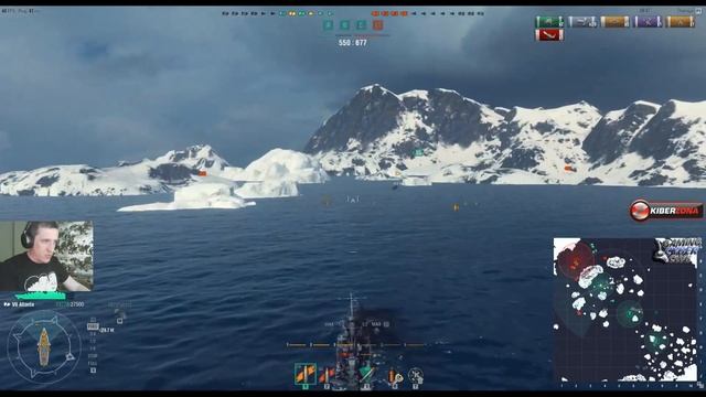 Держи курс World of Warships c Виталиком из Вашингтона) смотреть онлайн