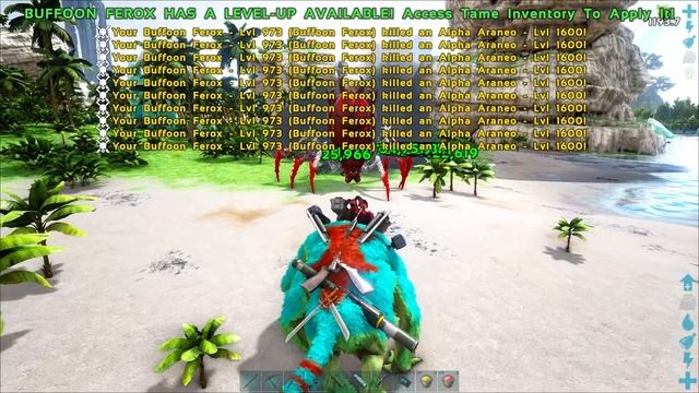 NEW FEROX BUFFOON THE PUNISHER OF DINOS !!! ARK: Survival Evolved ARK BIONIC PRIMAL FEAR E08 смотреть онлайн