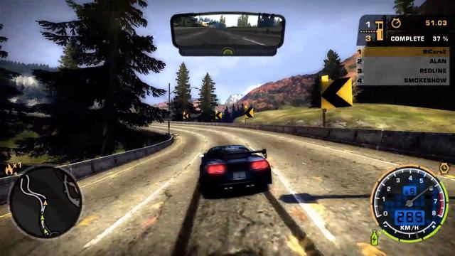 NFS Most Wanted - Tollbooth Race With AI Opponents #2 - Proper Method смотреть онлайн