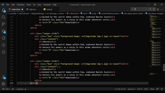 How to Create Anime Streaming Website using HTML CSS JAVASCRIPT ㊙️ ?Unlock the Secrets смотреть онлайн