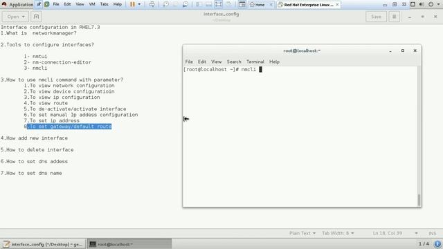 How to configure network interface in Redhat Enterprise Linux 7.3 [RHEL-7] смотреть онлайн