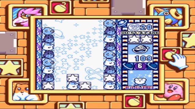 TAP (SGB) Kirby's Star Stacker - Round Clear on Normal to Insane! 1/3 смотреть онлайн