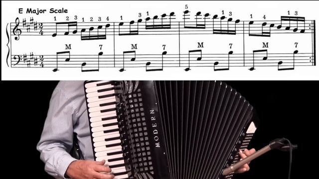 Accordion Lesson #3, Major Scales and Chords, Improve Your Playing, Lee Terry Meisinger - смотреть онлайн