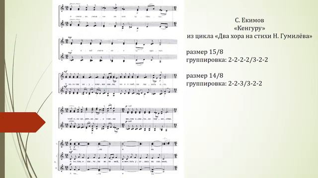Грошикова Нина Григорьевна / «Сложные размеры в современной хоровой музыке» смотреть онлайн