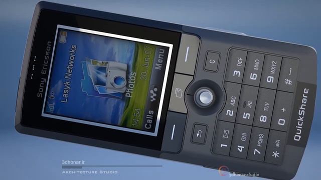 3D Demo reel - Old cell phone Sony Ericsson and Mazda in 3d смотреть онлайн