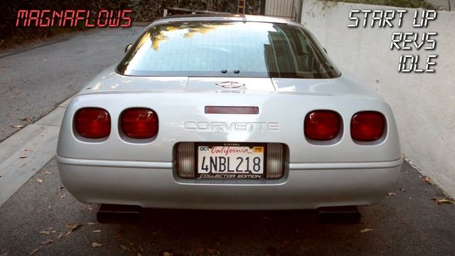 CORVETTE EXHAUST Review (Magnaflow Mufflers on a C4) Before/After Comparison смотреть онлайн