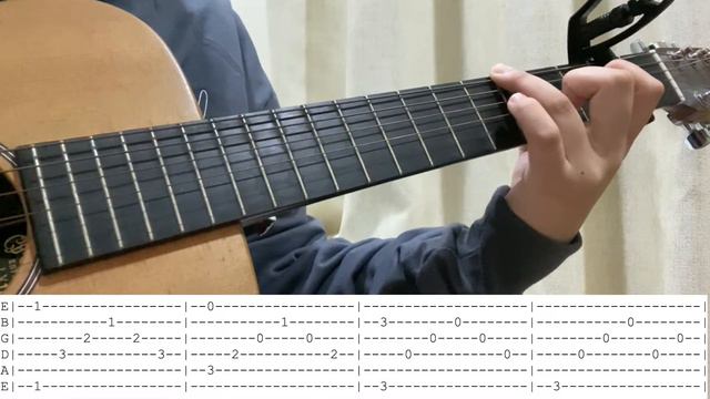 GUITAR TABS | Can’t Help Falling in Love (short fingerstyle) смотреть онлайн