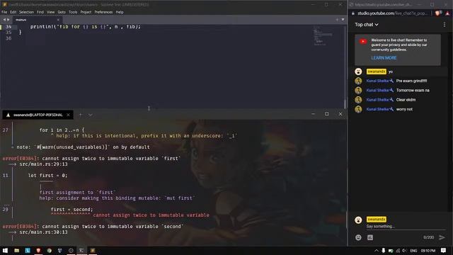 Generate the nth Fibonacci number in Rust | Learning Rust | EP06 смотреть онлайн