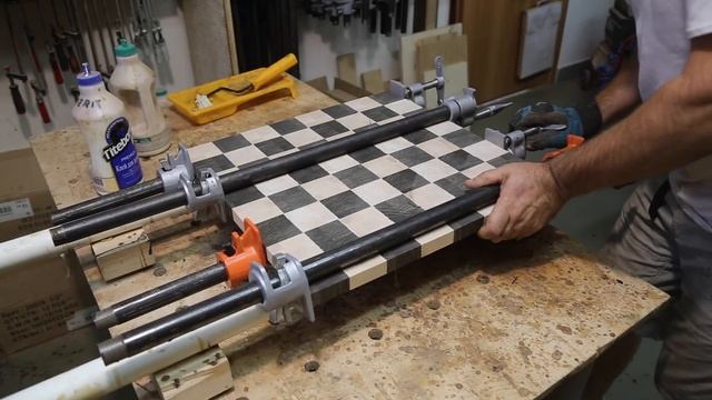 Как сделать торцевую шахматную доску смотреть онлайн