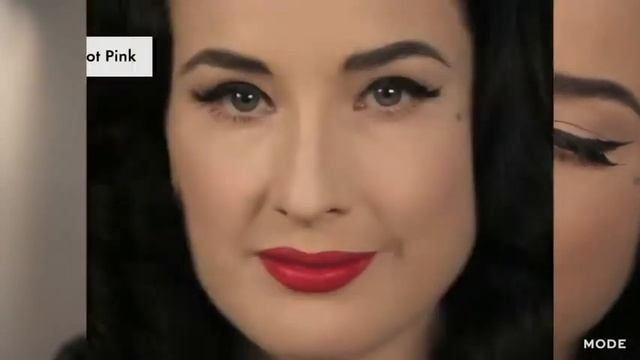 How Dita Von Teese Really Applies Her Famous Red Lip русская озвучка / Красные губы Диты фон Тиз смотреть онлайн