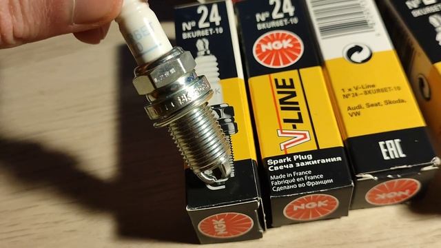 Внимание!!! ПОДДЕЛКА свечей NGK BKUR6ET-10 смотреть онлайн