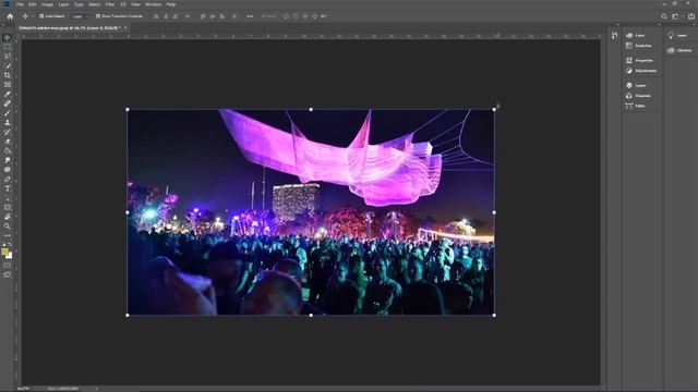 Transform The Object in Adobe Photoshop CC in English (Feature# 4) смотреть онлайн