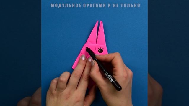 Как сделать подставку из бумаги для Пасхального яйца [Оригами среднее] смотреть онлайн
