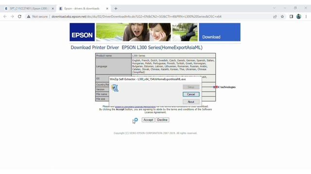 Epson L300 Printer Driver Download & Installation In Windows 10 Ll മലയാളം