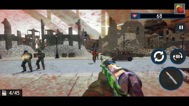 Real War 2020 : FPS Shooting 3D Game - Android GamePlay #4