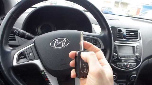Хендай Солярис изготовление дубликата чип ключа зажигания в Минске Hyundai Solaris key programming смотреть онлайн
