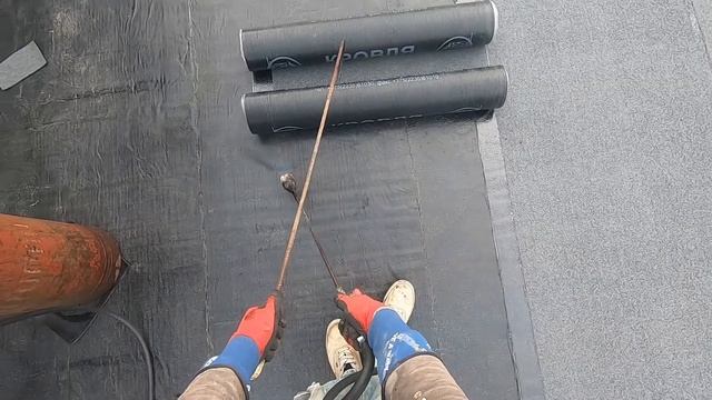 Наплавляемая кровля ДЛЯ НОВИЧКОВ. Как ее сделал я смотреть онлайн