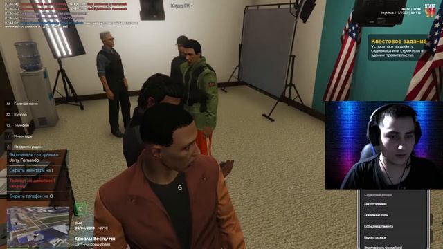 Gta 5 RP.Rage MP сервер Statr 99 Assistent Chie Of Police Artem Komissarov смотреть онлайн
