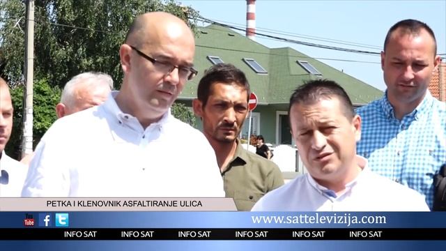 Асфалтирање улица у Петки и Кленовнику смотреть онлайн